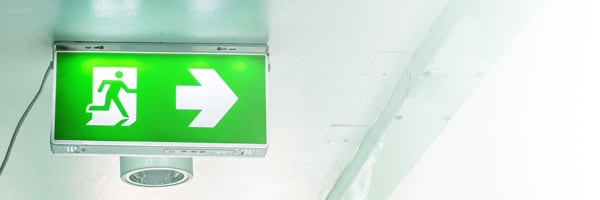 Fire Risk Assessment (FRA) - Exit Sign
