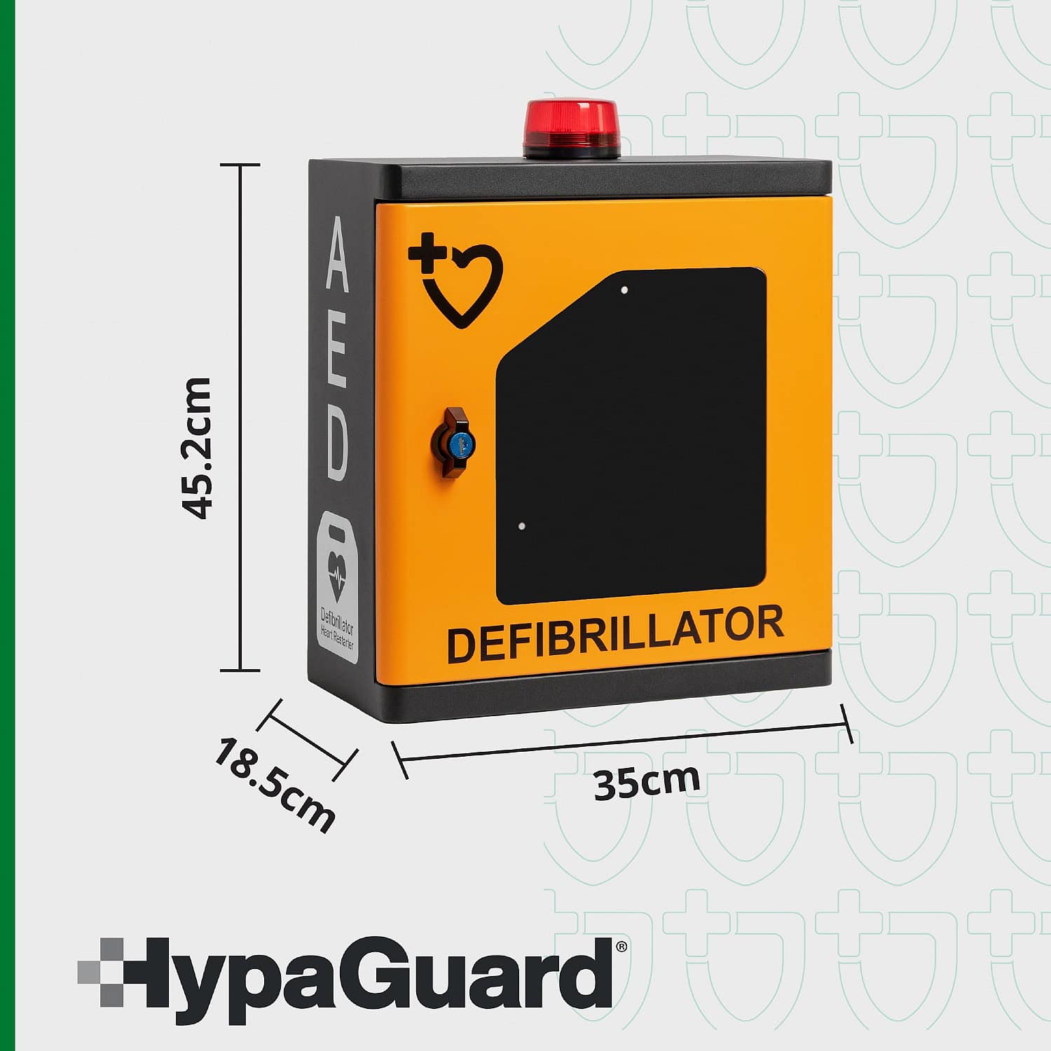 C856 - HypaGuard Indoor AED Cabinet - 1
