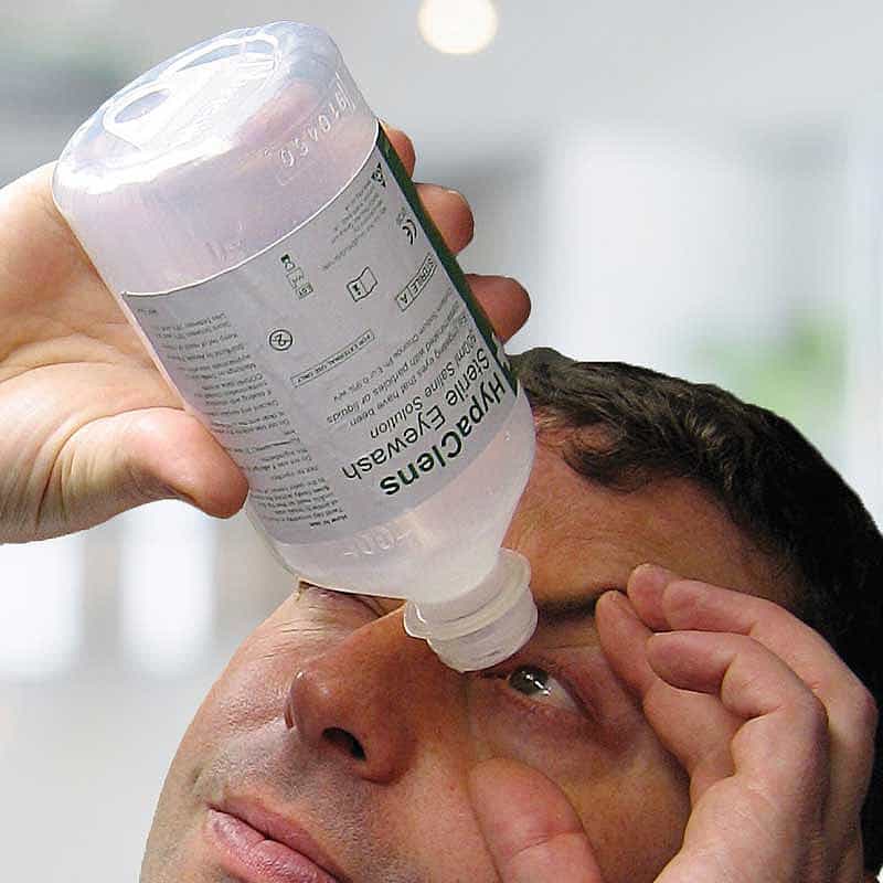 E404 - HypaClens Sterile Eye Wash Bottle, 500ml - 2