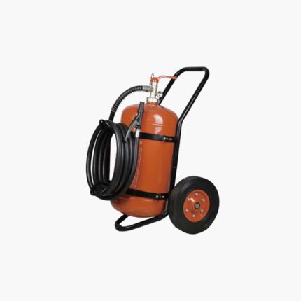 25Kg ABC Powder Wheeled Fire Extinguisher Trolley Unit