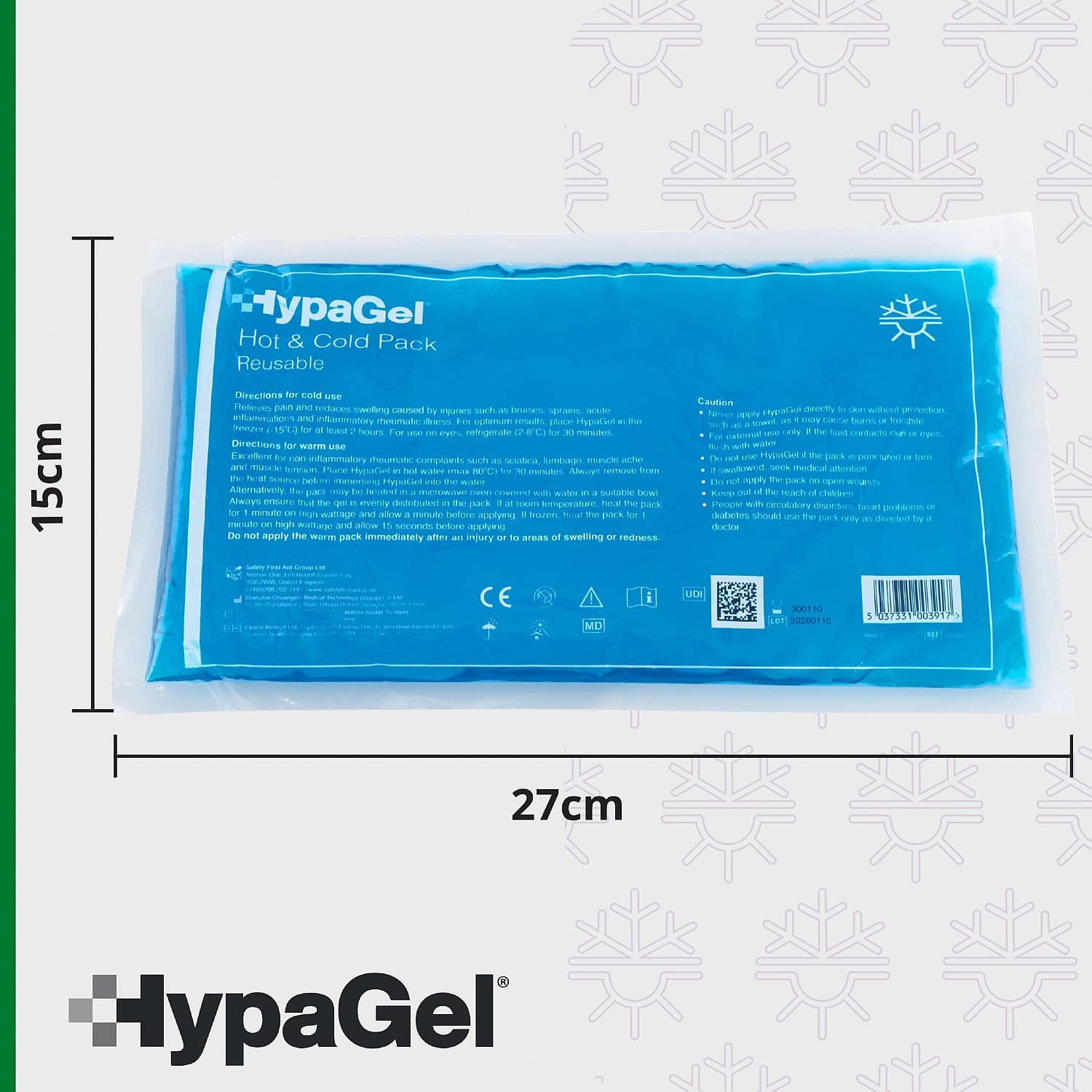Q2291 - HypaGel HotCold Pack, Standard - 3