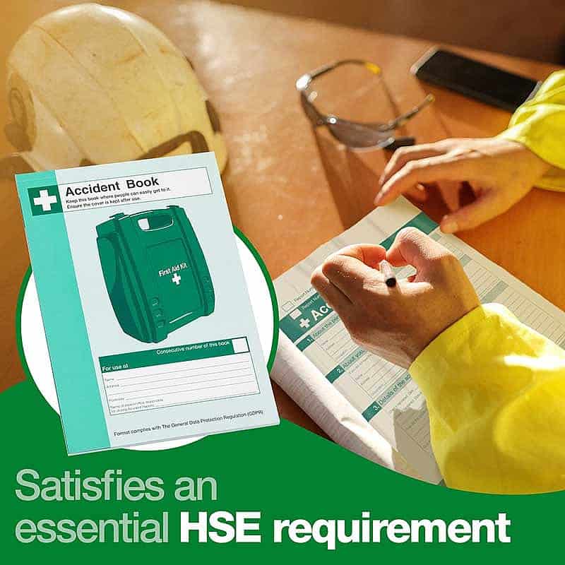 Q3202 Accident Book A5 DPA Compliant - 2